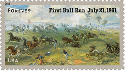 2011 Civil War Stamp - First Bull Runn July 21, 1861