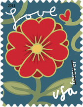 2011 Garden of Love Forever Stamp