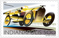 2011 Indianapolis 500 Forever Stamp