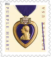 2011 Purple Heart Forever Stamp