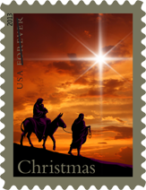 Holy Family Christmas Stamp, 2013