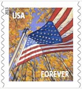 A Flag for all Seasons stamp, 2013