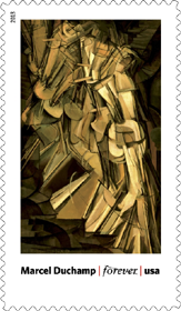 Marcel Duchamp, Figure 5 in Gold Stamp, 2013