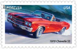1970 Chevelle SS Stamp, 2013