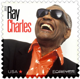 Ray Charles Forever Stamp, 2013