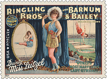 Circus: Vintage Posters Forever Stamp, 2014
