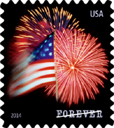 Star Spangled Banner Stamp, 2014