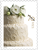Wedding Cake Stamp, 2014 - Weddign Stamp