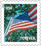 A Flag for all Seasons Stamp, 2014