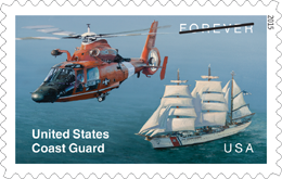 United States Coast Guard Forever Stamp 2015