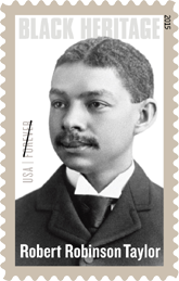 Robert Robinson Taylor Forever Stamp 2015 - Black Heritage