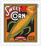 Summer Harvest Stamp 2015, Sweet Corn Forever Stamp 2015