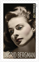 Ingrid Bergman Forever Stamp 2015 USPS