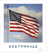 U. S. Flag Stamp 2015