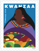 USPS Kwanzaa Forever Stamp 2016