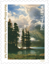 USPS 2016 Marsh-Billings-Rockefeller National Historical Park Stamp