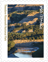 USPS 2016 Theodore Roosevelt National Park Stamp