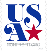 USPS - USA Non-Profit Stamp 2016