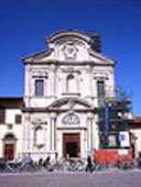 Photo of the Florentine Church of the Ognissanti