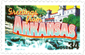 Arkansas Stamp