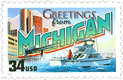 Michigan Stamp