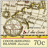 Australia's Cocos Island stamps
