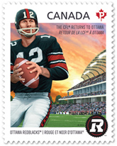 Canada RedBlacks Stamps 2014