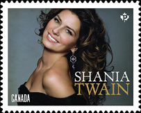 Canada Post - Shania Twain Stamp 2014