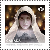 Haunted Canada Ghost Bride Stamp 2014