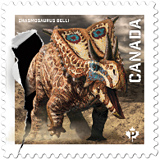 Dinosaurs come to life on Canada Post stamps. Dinosaur Stamps 2015