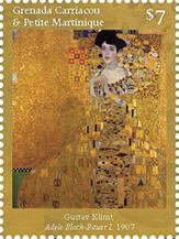IGPC Gustav Klimt stamps 2017