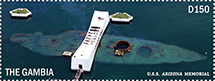 USS Arizona Stamp - IGPC