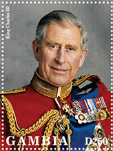 King Charles Stamp