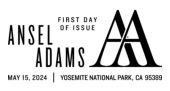 Ansel Adams cancel in color, USPS