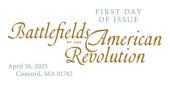 Battlefields of the American Revolution, USPS