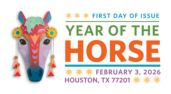 Year of the Horse Cancel, USPS