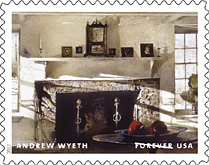 USPS - Andrew Wyeth Forever Stamp, 2017