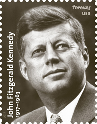John F. Kennedy Stamp USPS 2017