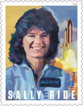 Sally Ride Stamp, USPS 2018