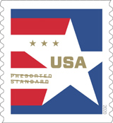 Presorted Star Stamp, USPS 2020