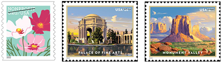 Stamp releases for February 2022 from the USPS
