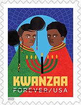 USPS Kwanzaa Stamp, 2022