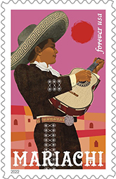 USPS - Mariachi Forever Stamps, 2022