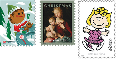 Stamp releases for September 2022 from the USPS