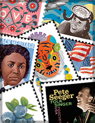 USPS Collage of 2022 Stamp Issues