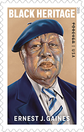 USPS, Ernest J. Gaines Stamp, 2023