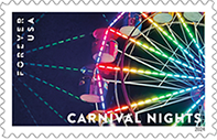  USPS Carnival Nights Forever Stamps!