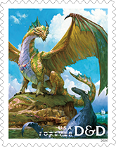 USPS - Dungeons & Dragons Forever Stamps, 2024