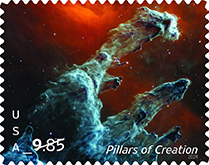 USPS - Pillars of Creation Stamp (Priority Mail, 2024)