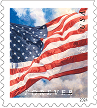US Flag Stamp